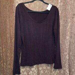 NWT Elegant Brown Women's Top.  Size XXL